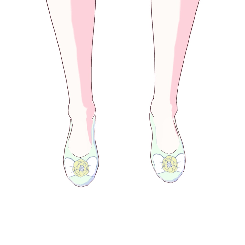 Pastel Colored Shoes | VRoid