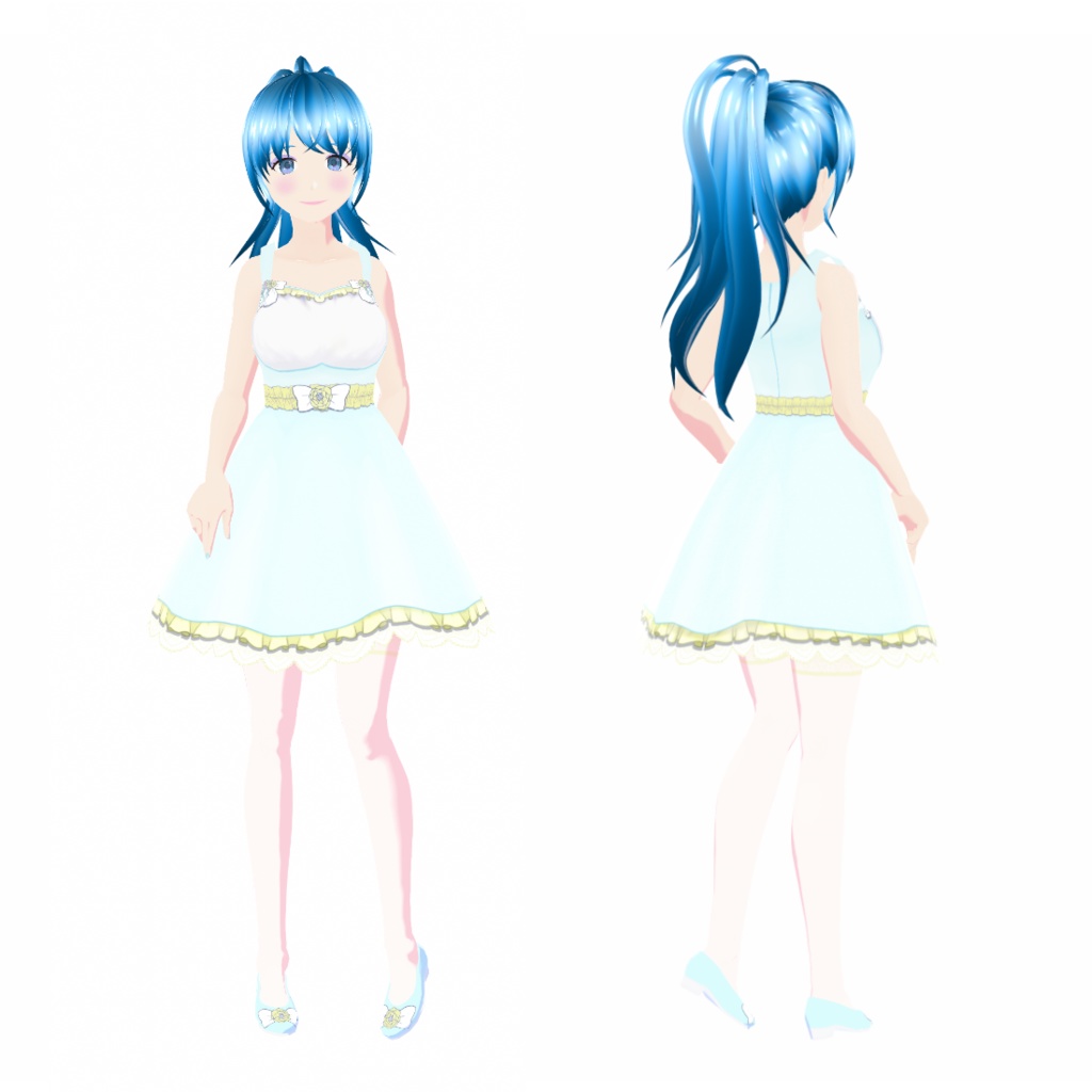 Pastel Colored Dress | VRoid
