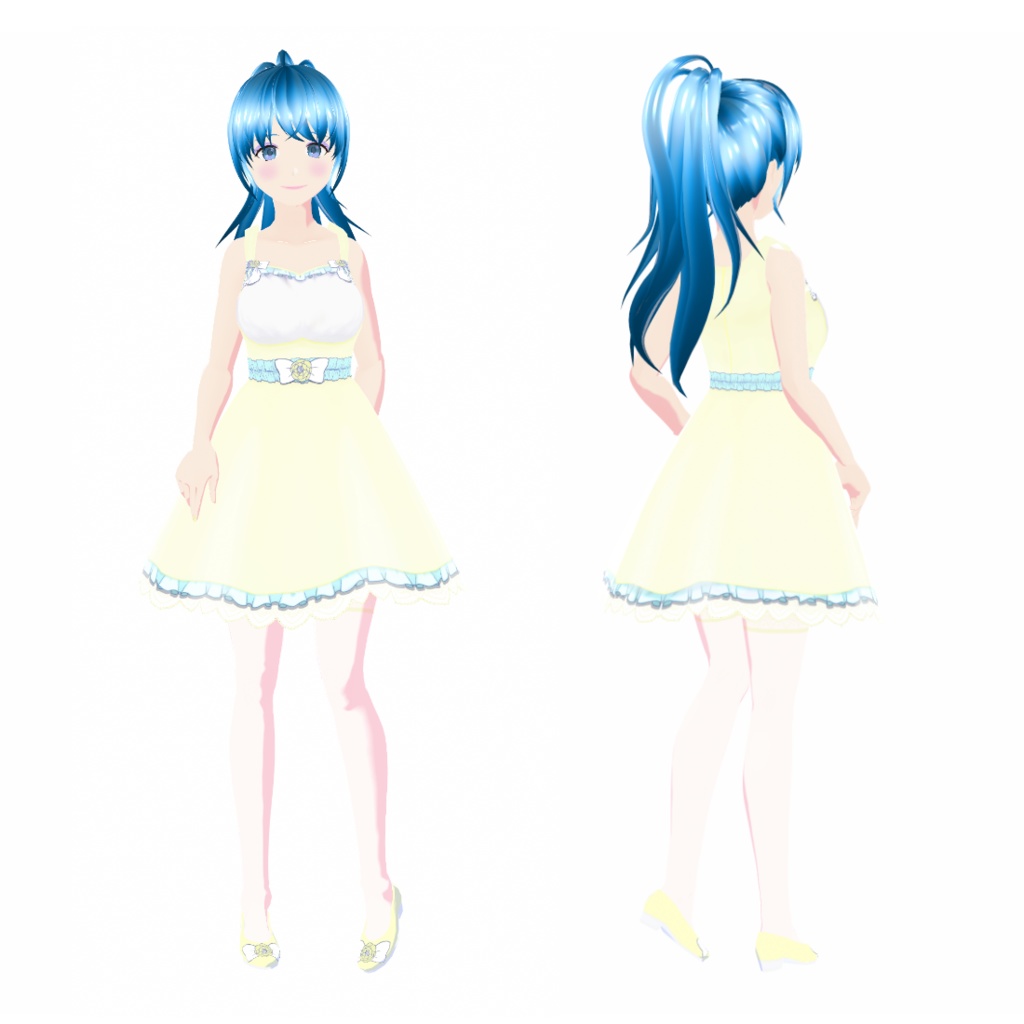 Pastel Colored Dress | VRoid