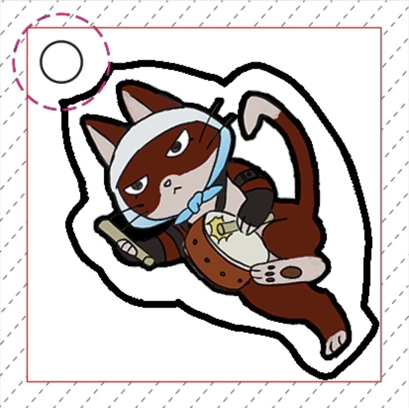 酔いどれｻﾉｽｹｪめじるしチャーム