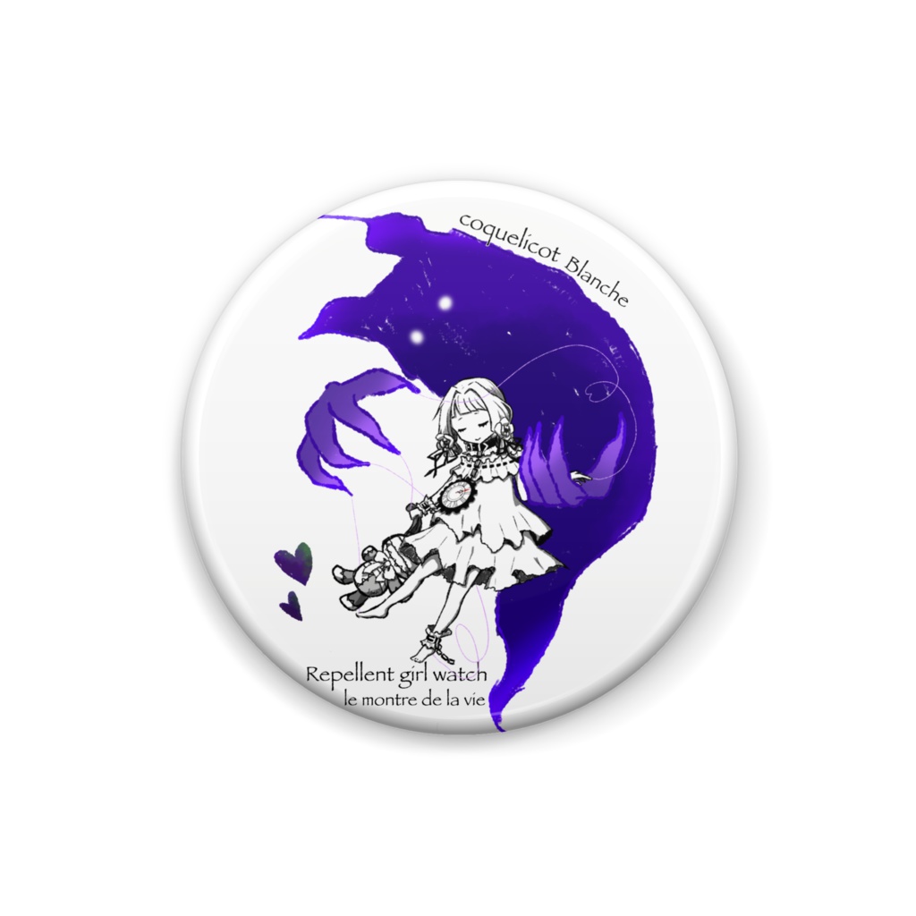 コクリコ 悪魔 缶バッチ 悪のカニカマ工場 Booth