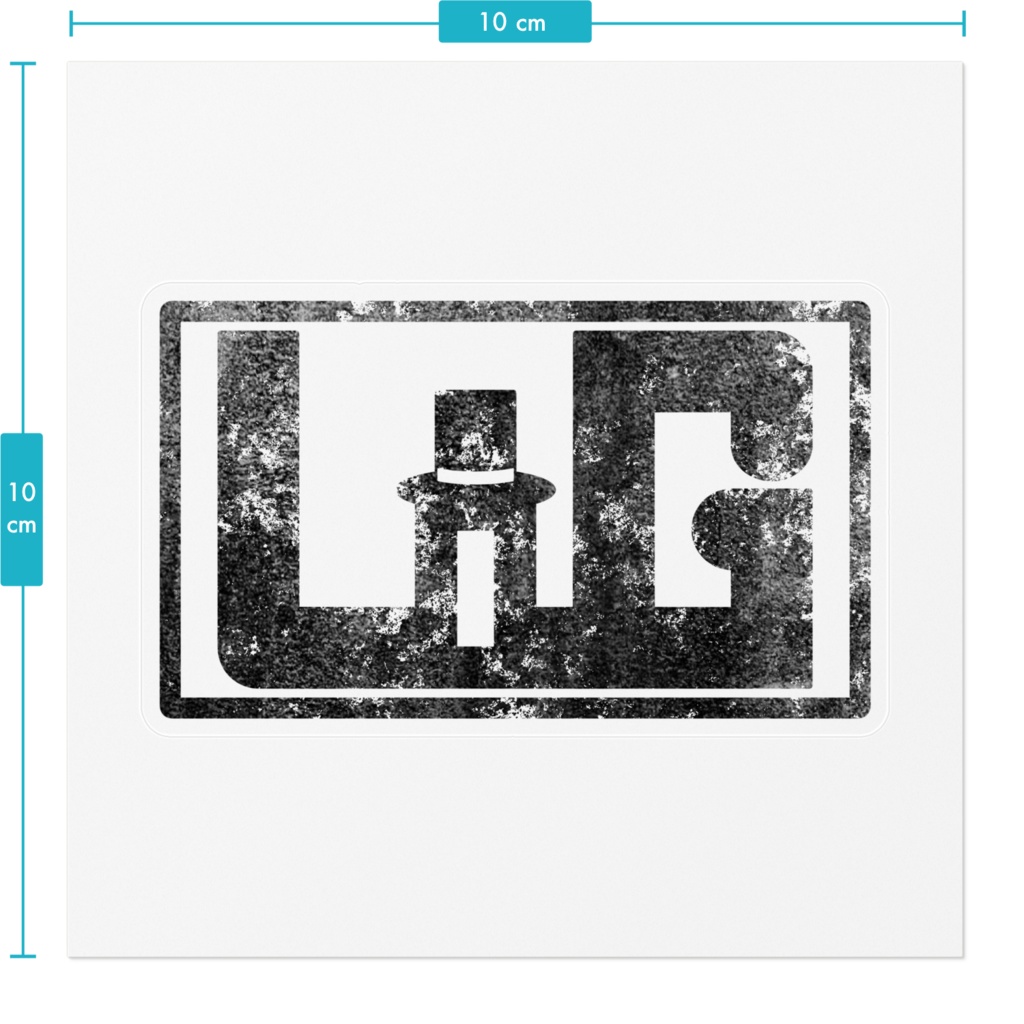 ロゴステッカー(クリア)