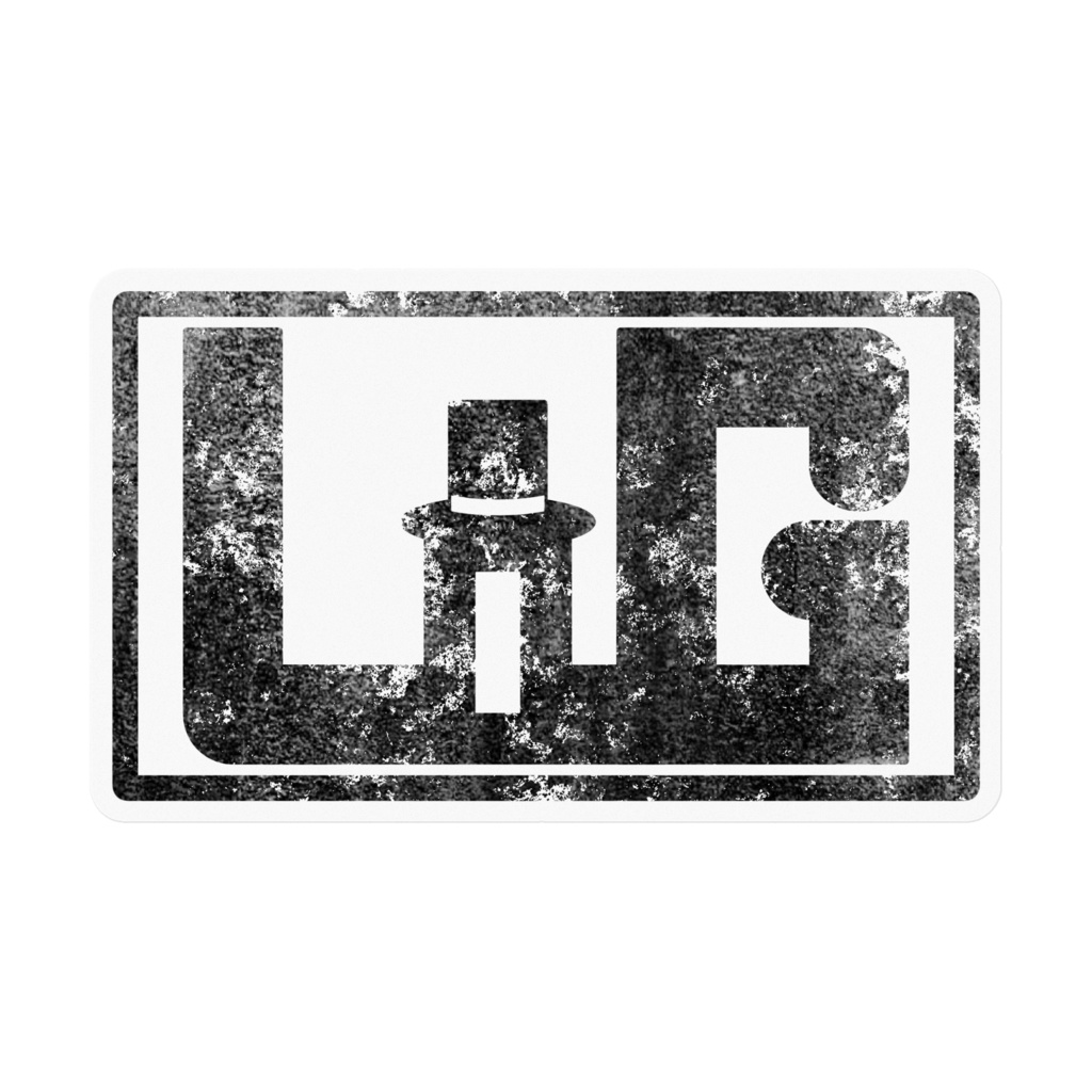 ロゴステッカー(クリア)