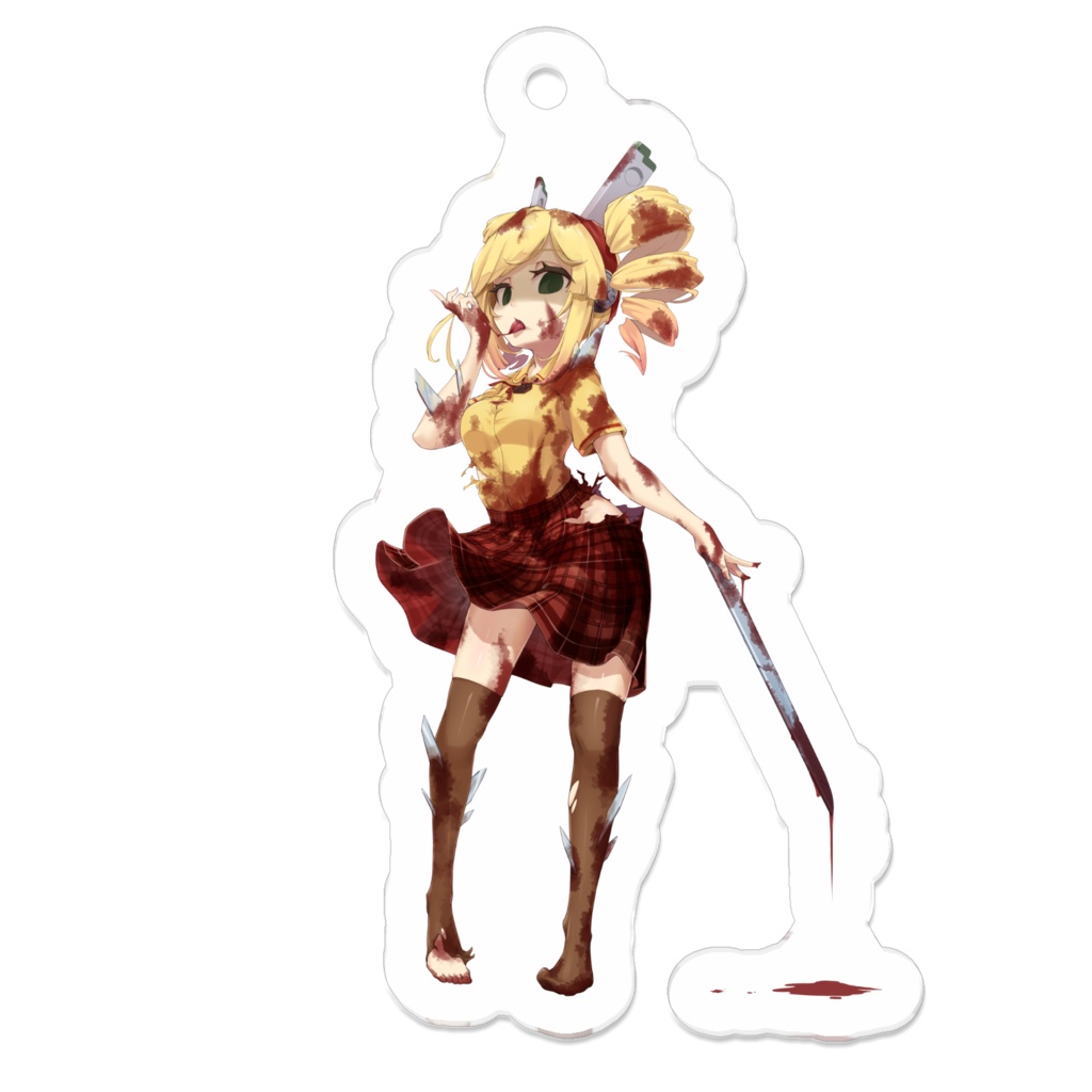 へらりこアクリルキーホルダー