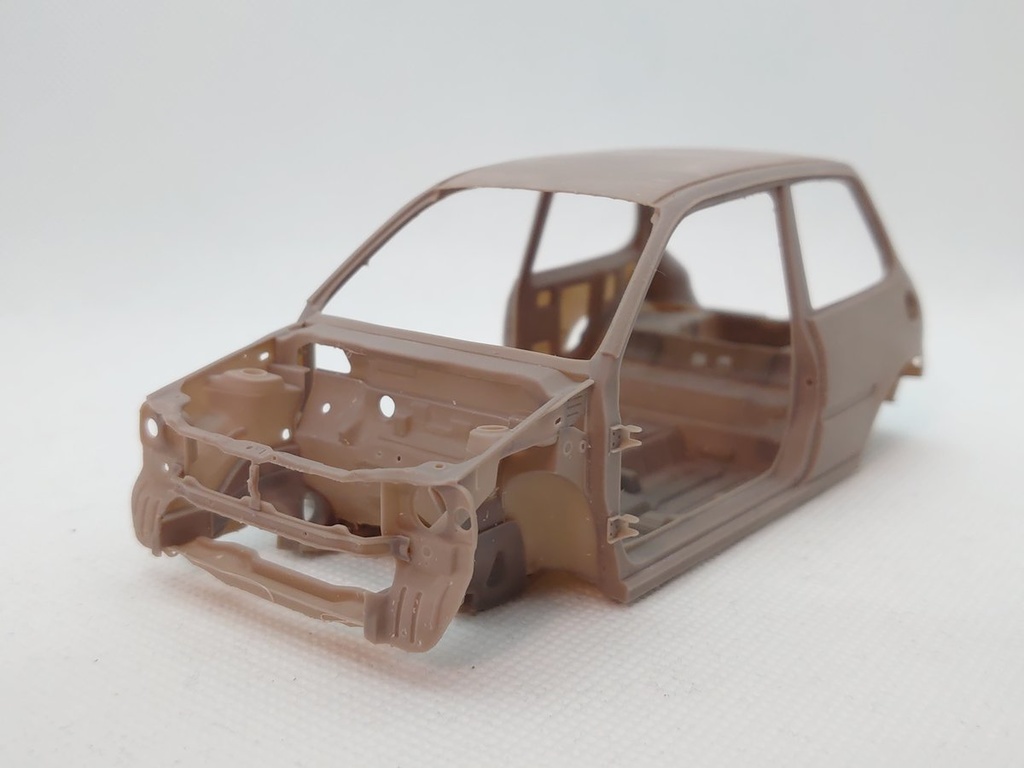 1/24 軽自動車 ホワイトボディ