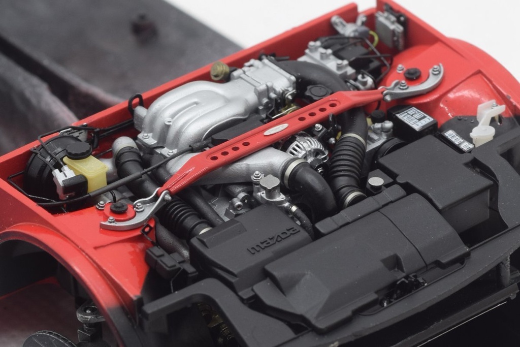 1/24スケール ロータリーエンジン+補機類セット