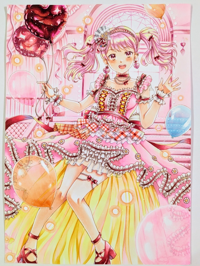 原画イラスト「丸山彩」