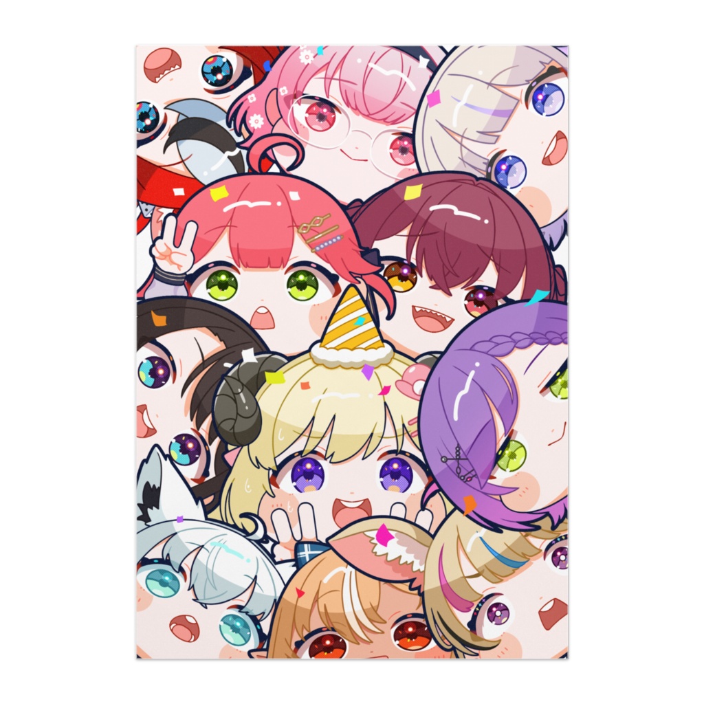 わためぇ生誕祭2025イメージB2ポスター