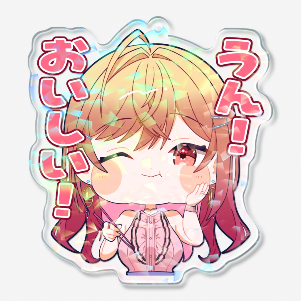 【スタンプ風アクリルキーホルダー】一条莉々華ver.