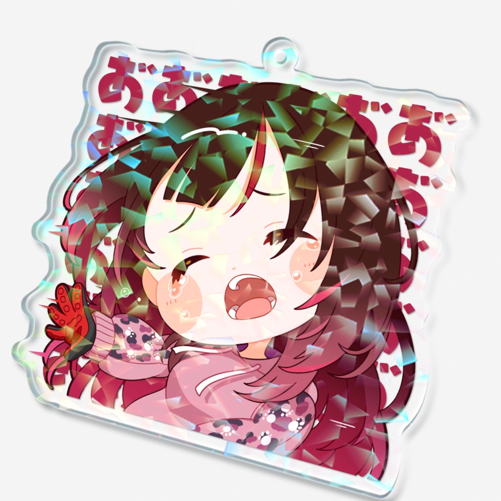 【スタンプ風アクリルキーホルダー】ロボ子さんver.