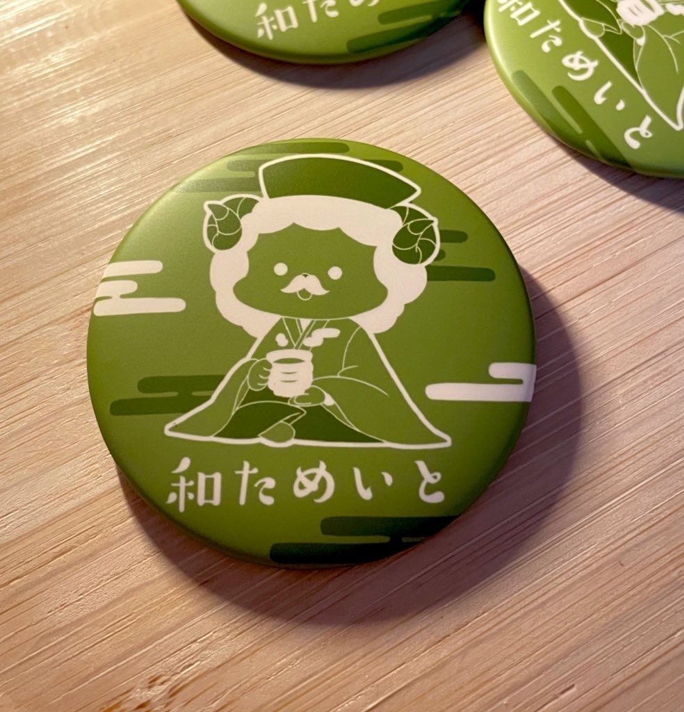 C107限定『わためいと缶バッジ3』