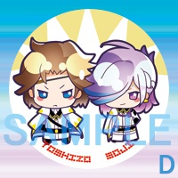 ヒジソウ缶バッチＤ
