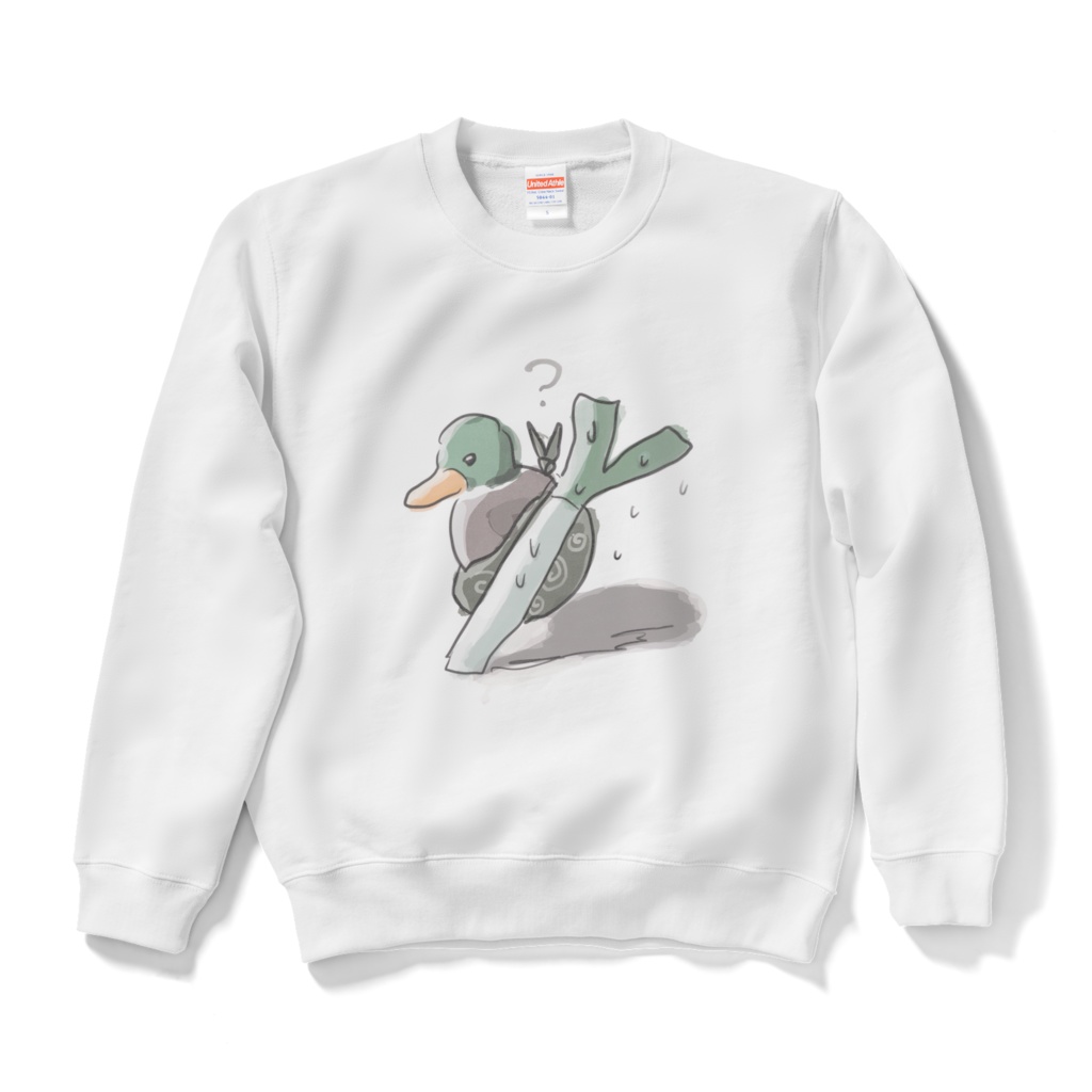 かもを背負うネギのスウェット🦆