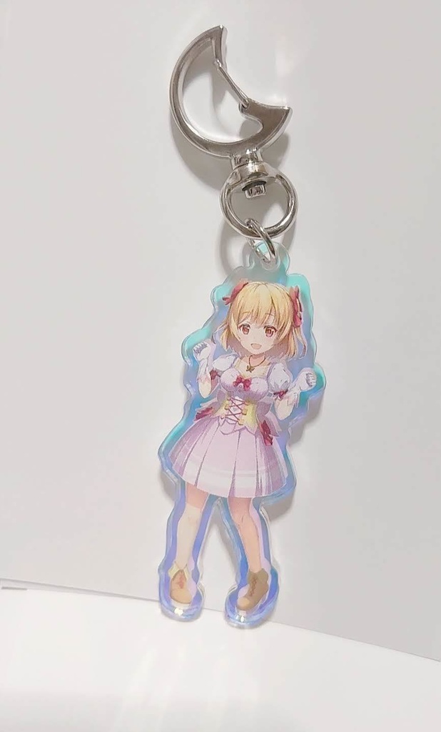 桜月美タイプAオーロラアクリルキーホルダー
