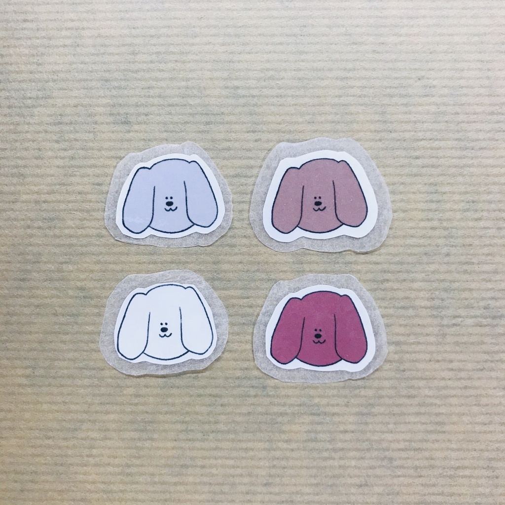 オリジナルキャラクター 手作り シール ステッカー