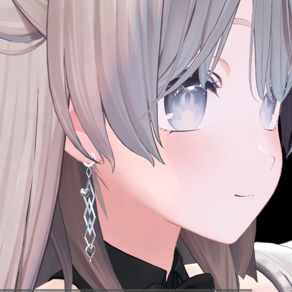 【MA・PB対応】Linked Heart Earring