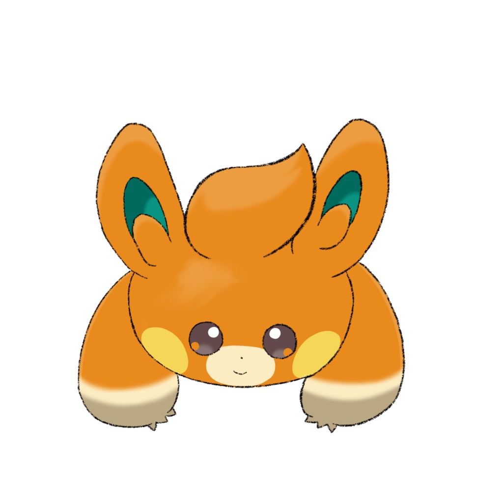 ひょっこりポケモン素材