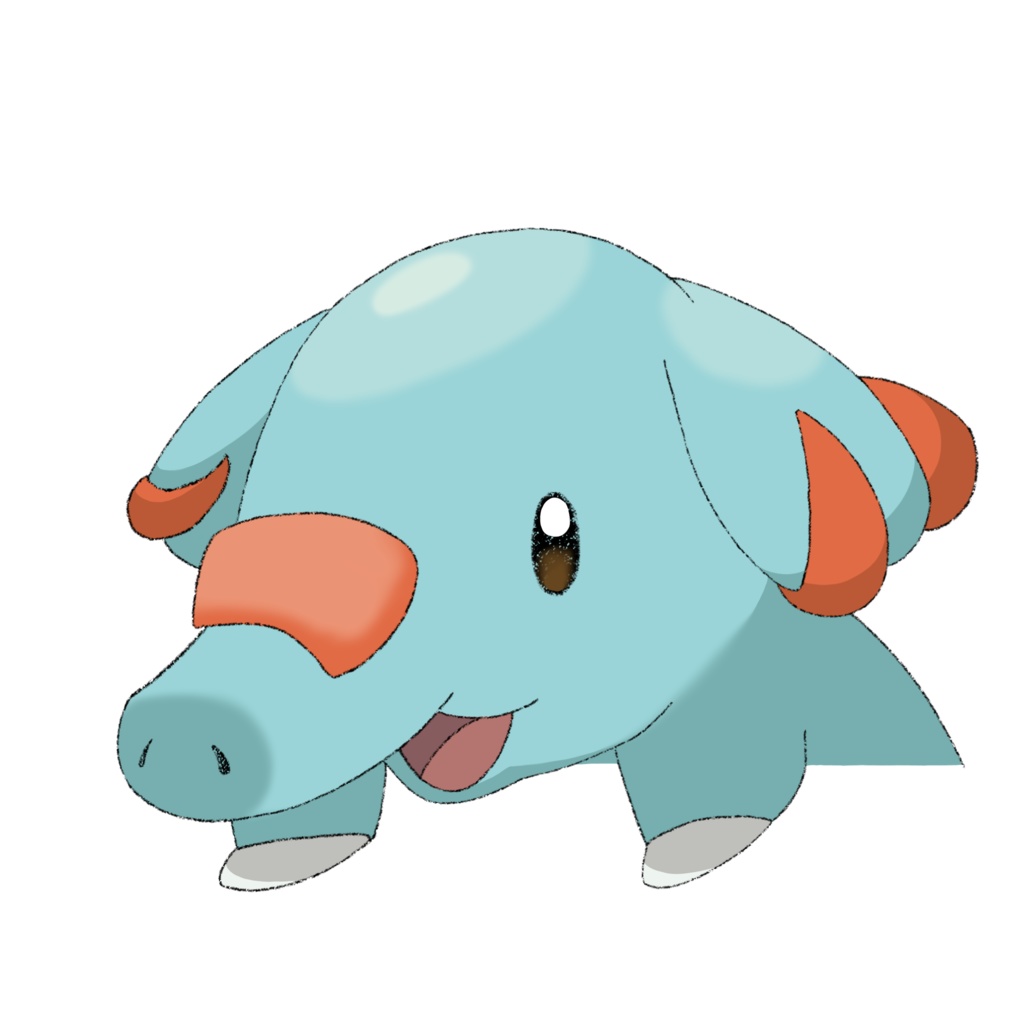 ひょっこりポケモン素材