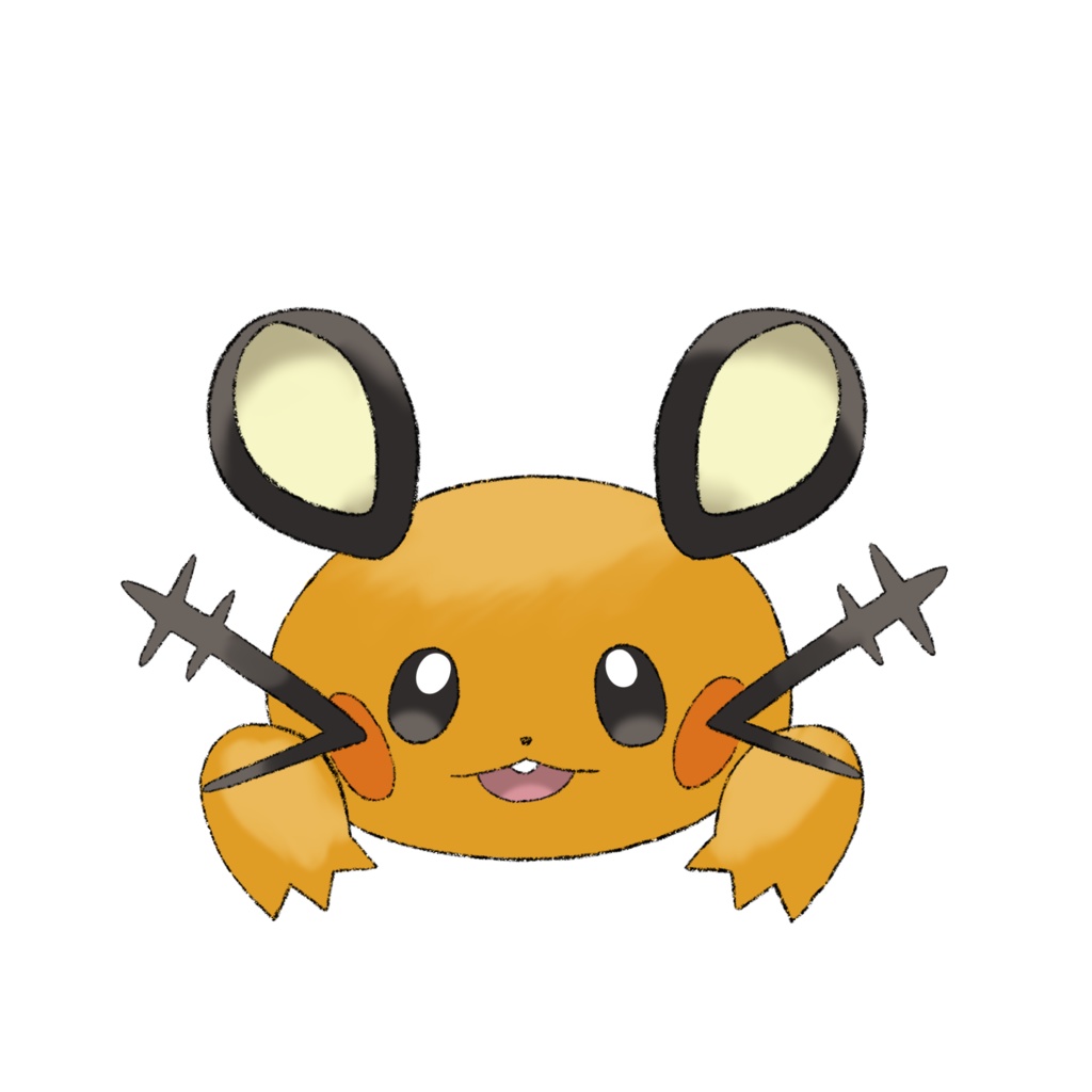 ひょっこりポケモン素材