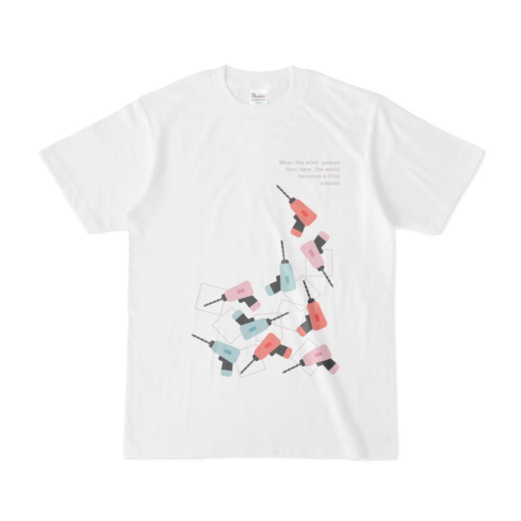 【ゆったりサイズ】ゆるい保春概念Tシャツ