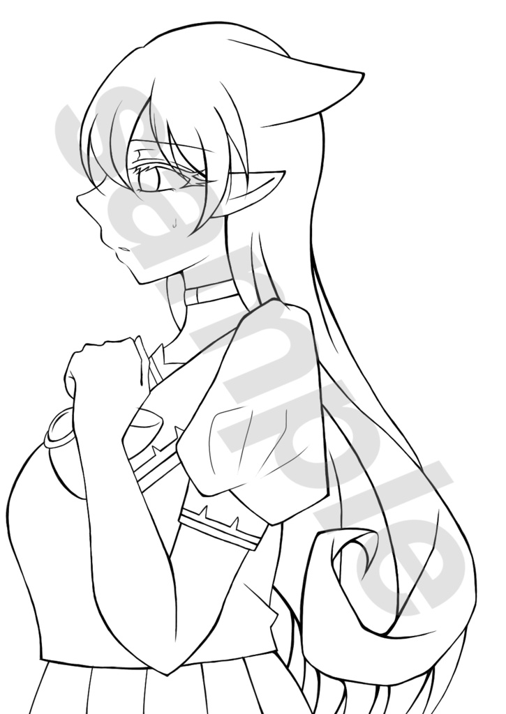 魔入間(二次創作)塗り絵(全11種)