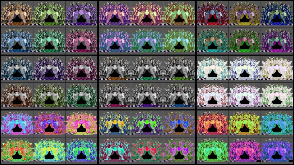 【無償/有償】劇場型貼るだけ部屋素材43【TRPG・ココフォリア】