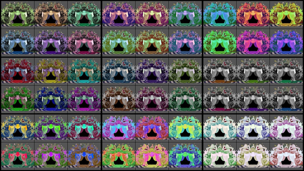 【無償/有償】劇場型貼るだけ部屋素材43【TRPG・ココフォリア】