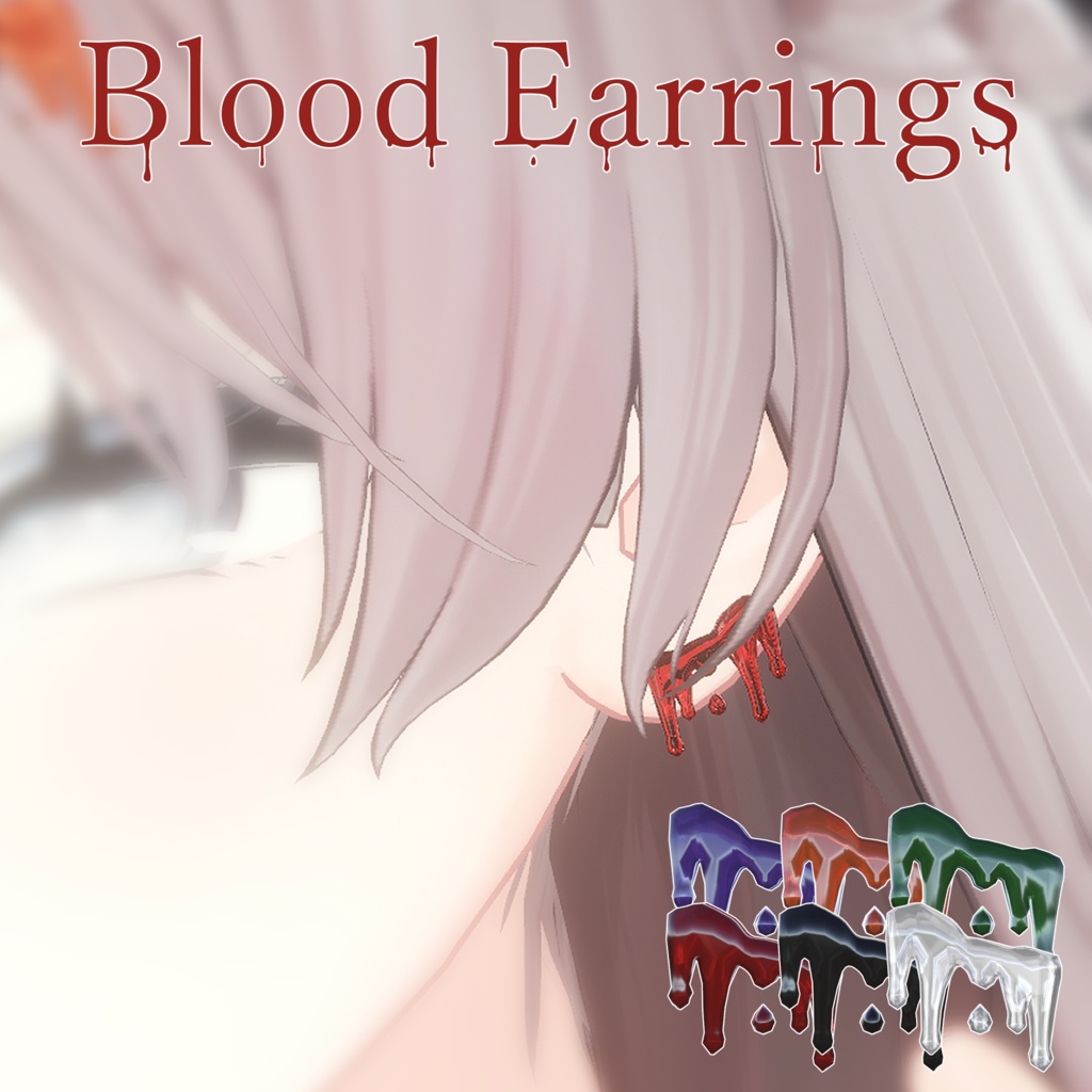 Blood Earrings