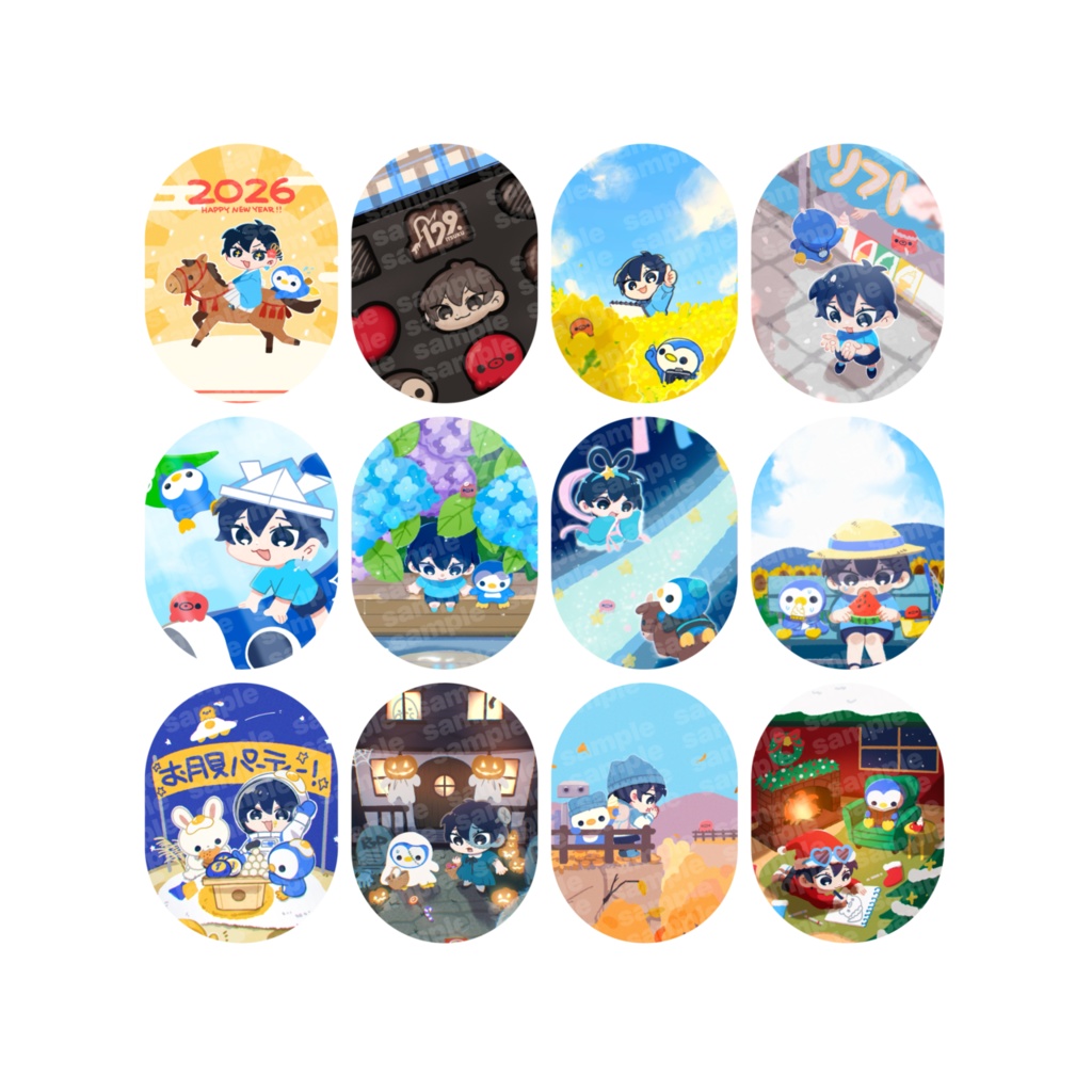 2026卓上カレンダー