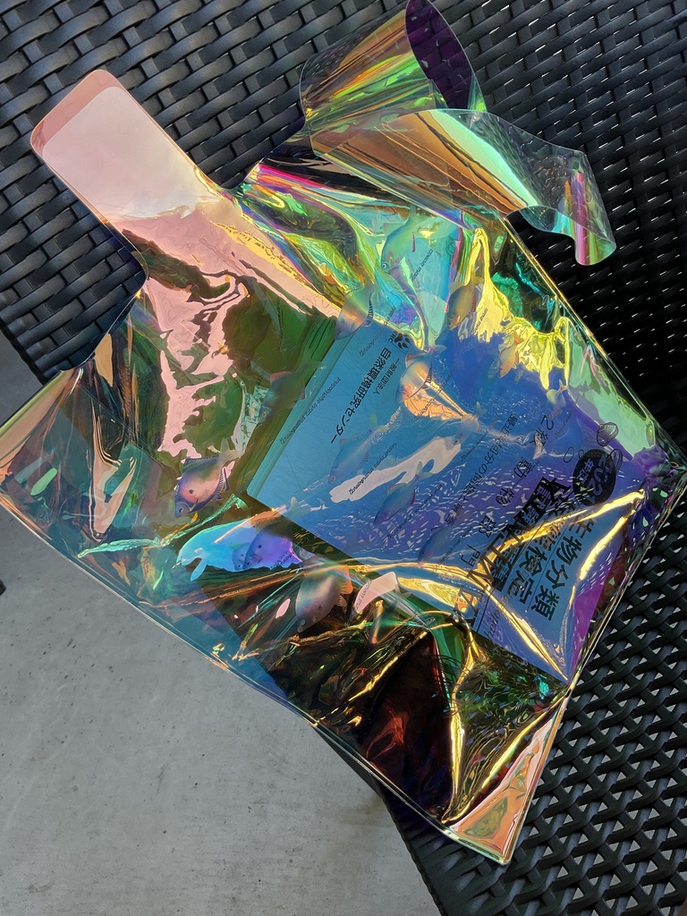 にったんビニールバッグ(オイカワ・タナゴ類)