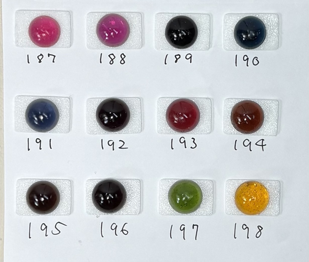 オオカミとカラスのレジンチャーム