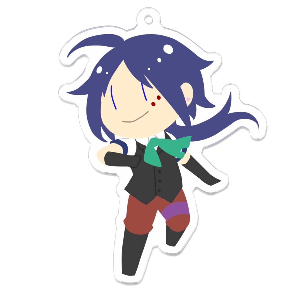 アクリルキーホルダー:デフォルメキャラ