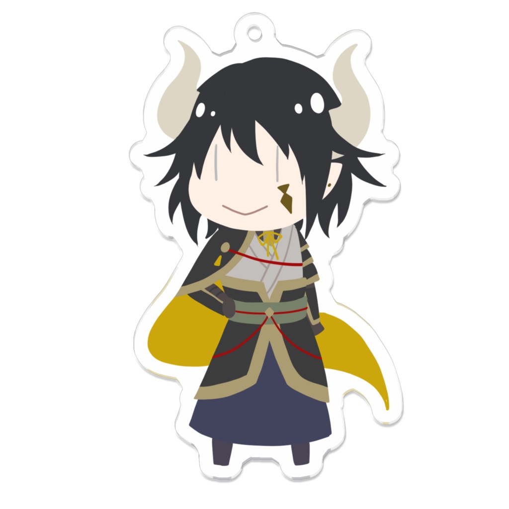 アクリルキーホルダー:デフォルメキャラ