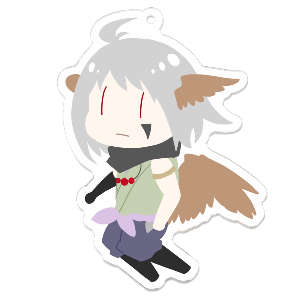 アクリルキーホルダー:デフォルメキャラ