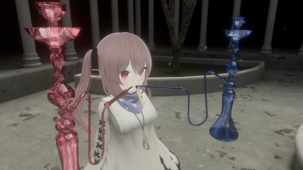 【VRC利用想定】シーシャと電子タバコ