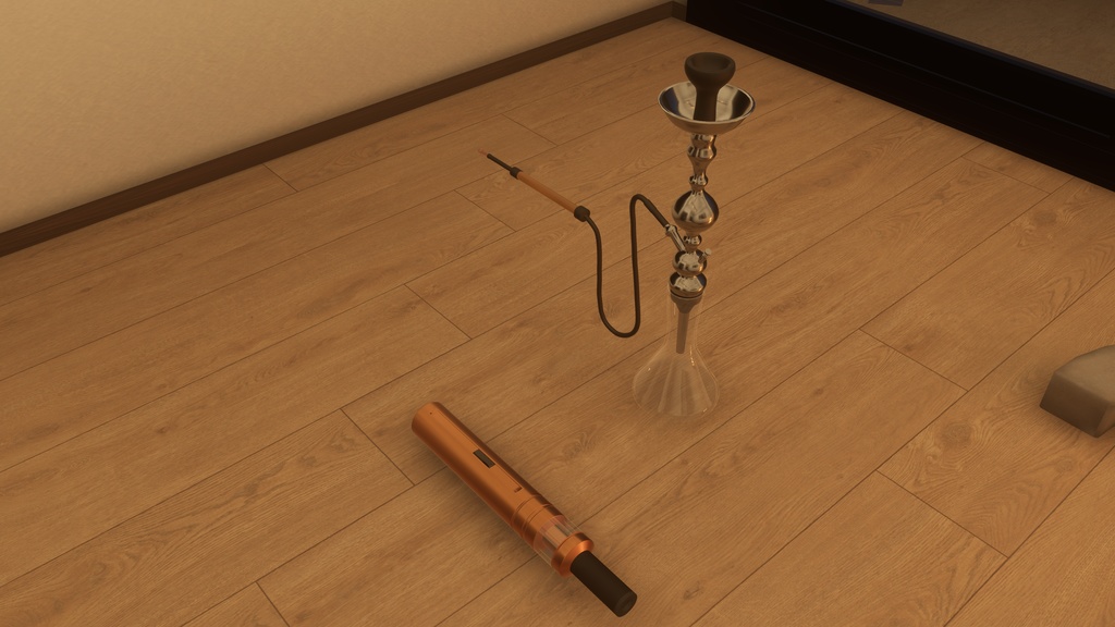 【VRC利用想定】シーシャと電子タバコ