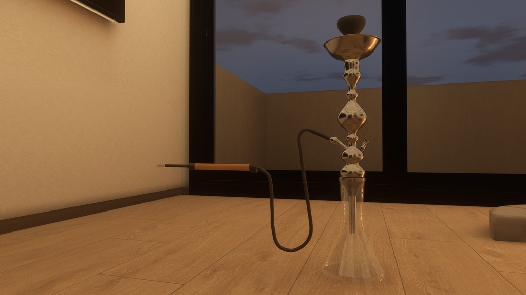 【VRC利用想定】シーシャと電子タバコ