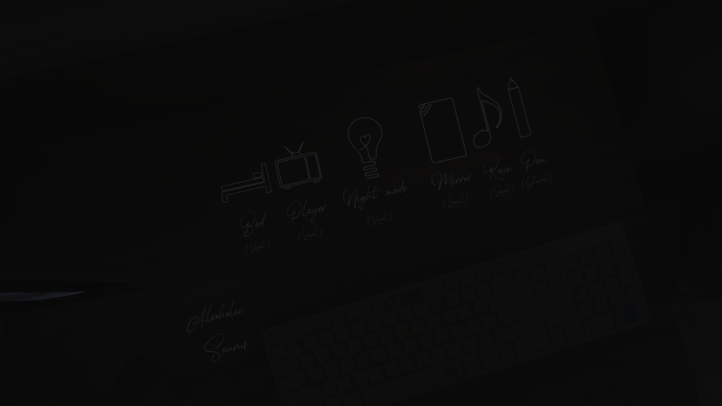 【VRC利用想定】ネオンスイッチ
