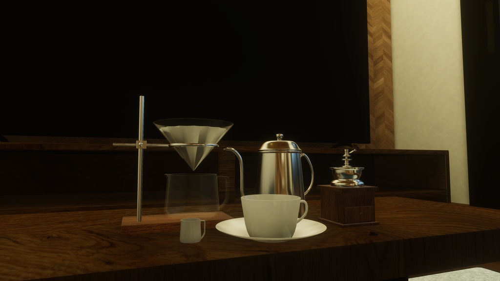 【VRC利用想定】コーヒーセット