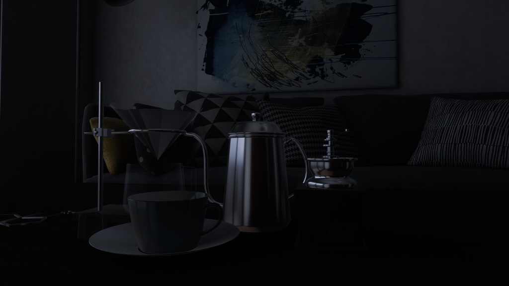 【VRC利用想定】コーヒーセット