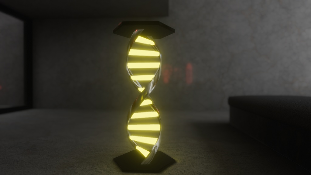 【VRC利用想定】二重らせんライト