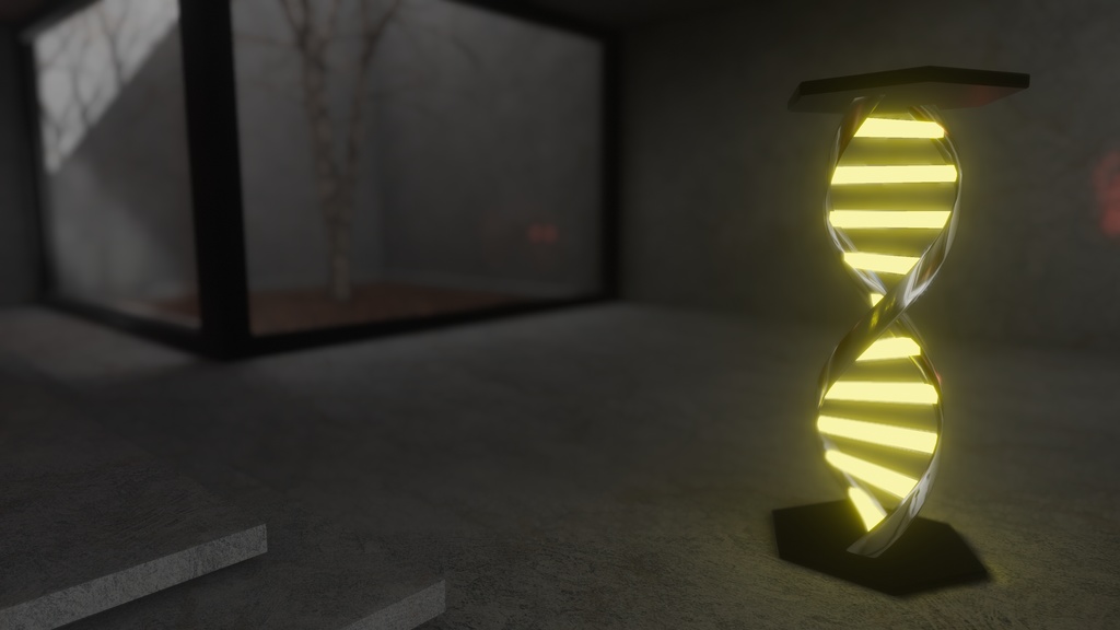 【VRC利用想定】二重らせんライト