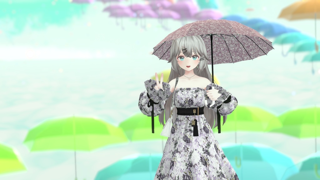 【VRC利用想定】傘