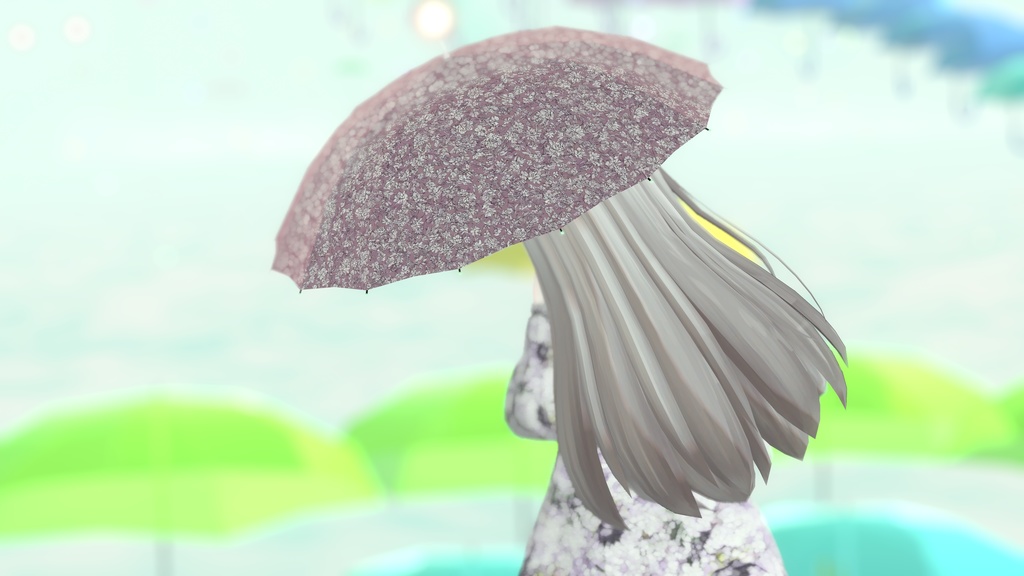 【VRC利用想定】傘