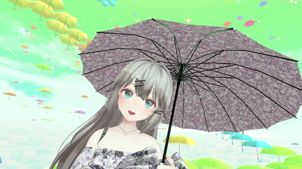 【VRC利用想定】傘
