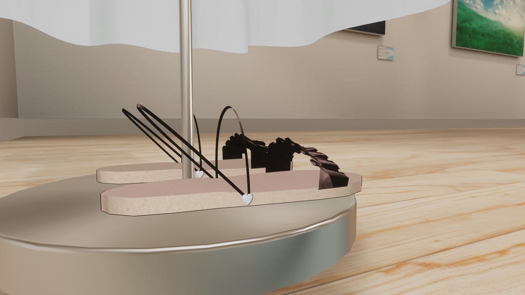 【VRChat利用想定】サマーワンピース(透羽対応)