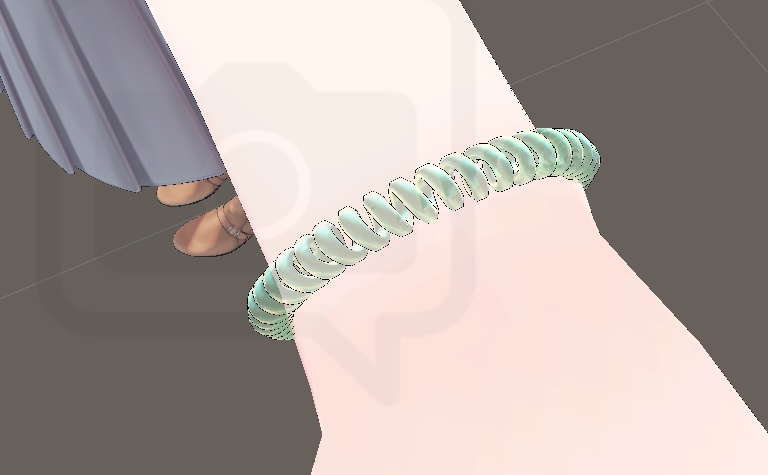 【VRChat利用想定】リングゴム