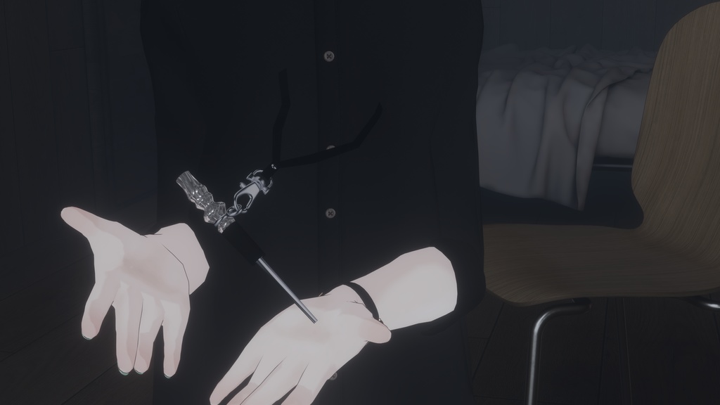 【VRChat利用想定】シーシャマウスピース