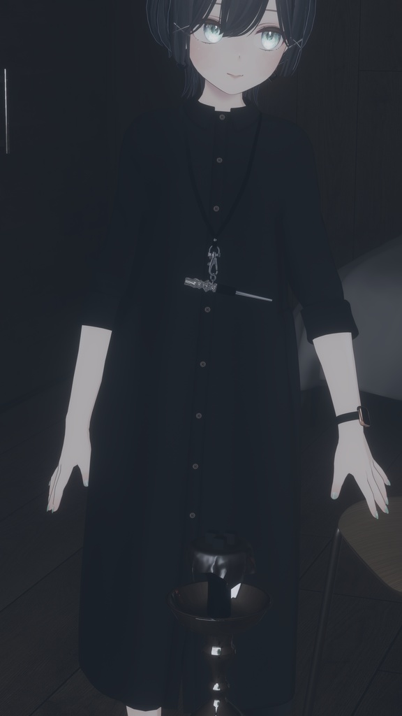 【VRChat利用想定】シーシャマウスピース