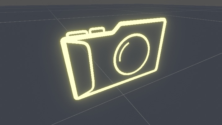 【VRChat利用想定】ネオンカメラ